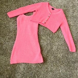 Girls knitted dress